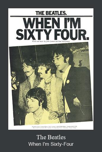 Битлз ноты для фортепиано. Beatles sixty four. The beatles when i m. The beatles - when i'm sixty-four. The beatles - when i'm sixty-four.